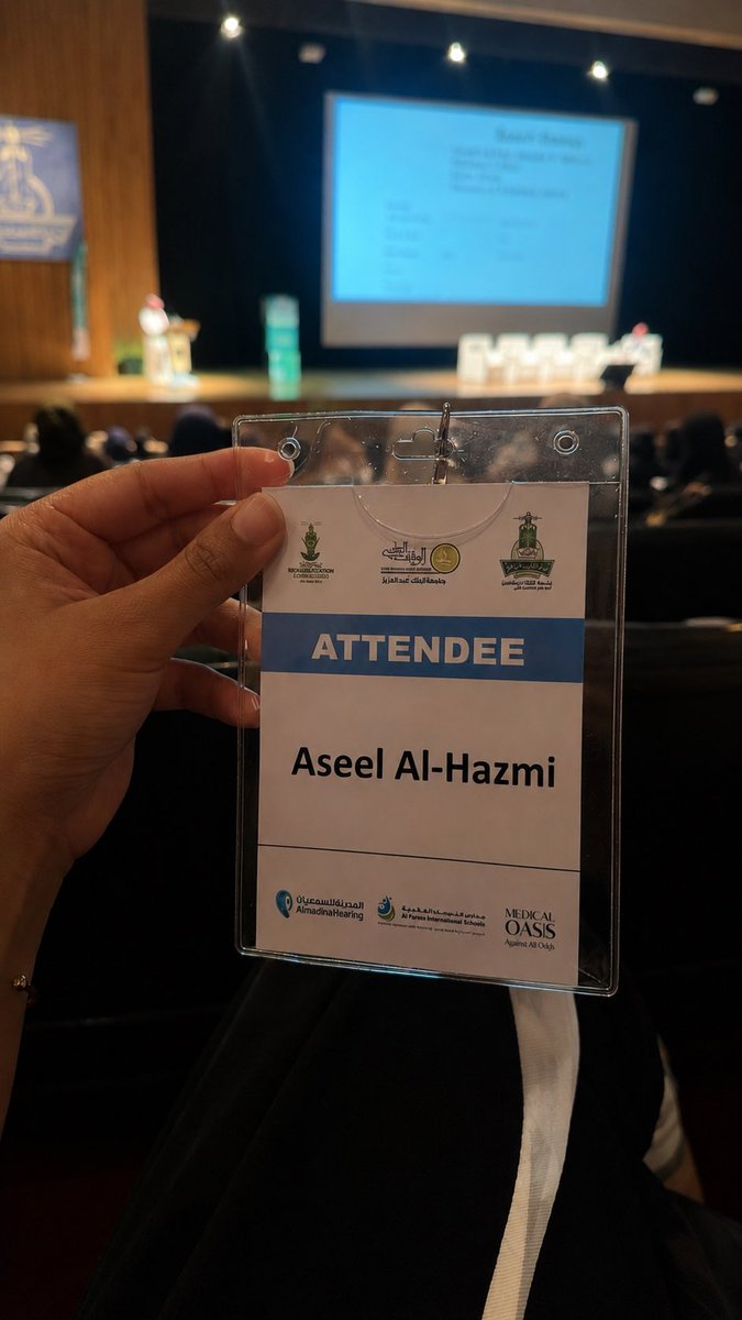 alcvsii's tweet photo. #Interdisciplinary_Medical_Rehabilitation_Conference

اليوم الأول من مؤتمر التأهيل الطبي التكاملي في جامعة الملك عبدالعزيز ✨
يوم مليء بالمعلومات والتجارب الملهمة، واستمتعنا كثير بالأجواء والمحاضرات الجميلة 🤍 https://t.co/MxBv53ELHa