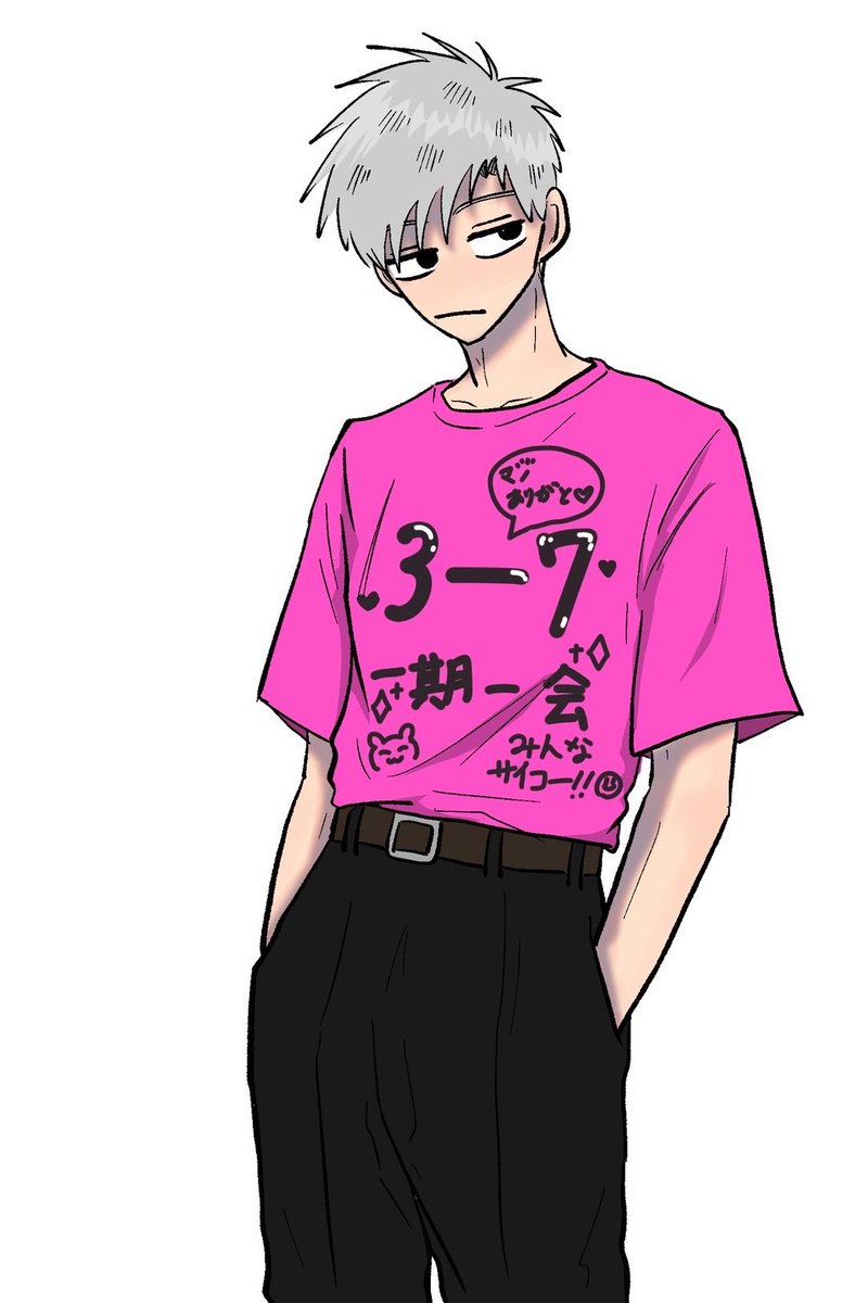 久しぶりに学校行ったらたまたま文化祭の日でクラスTシャツ着させられ13