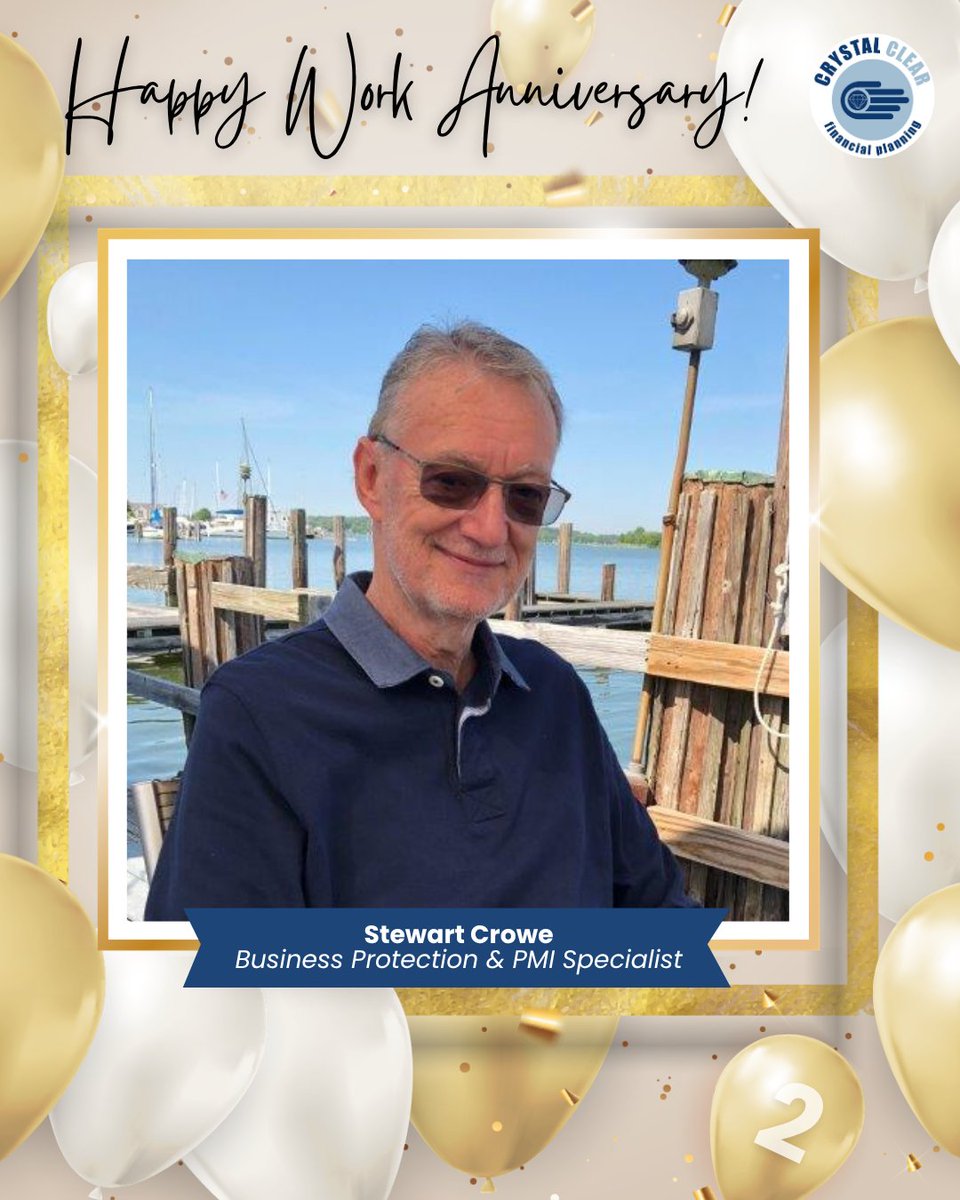 PlanningCrystal's tweet photo. This month marks 2 milestones for 2 members of our CCFPL team!🌟

Happy 13th Year Work Anniversary, to our fantastic Mortgage &amp; Protection Adviser, John! 🎉

Happy 2nd Year Work Anniversary, to our amazing Business Protection &amp; PMI Specialist, Stewart! 🎉 https://t.co/afMH7tRz49