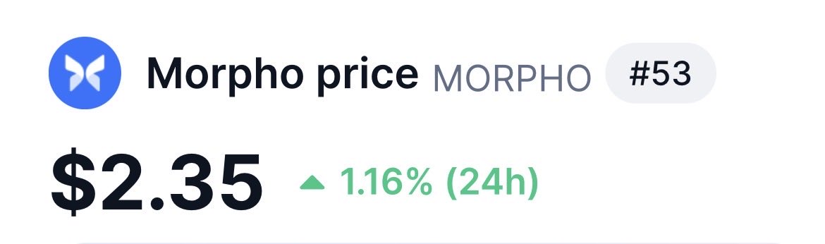 KavanaughMekel's tweet photo. Who’s fading @Morpho rn??
Not this guy https://t.co/97DA8mg1i0