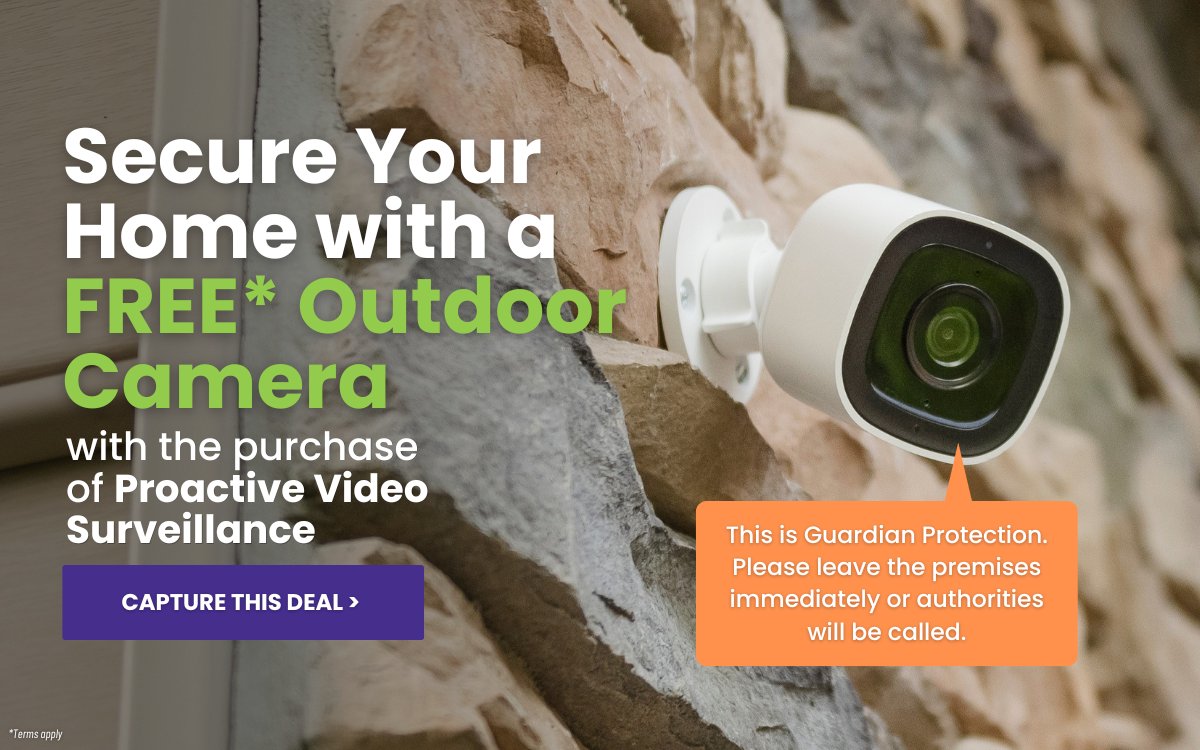 GP_Protects's tweet photo. There’s still time to get a FREE* Outdoor Camera when you purchase Proactive Video Surveillance. Claim this deal here: https://t.co/4XSRzwmTFF https://t.co/SKwkteXOCM