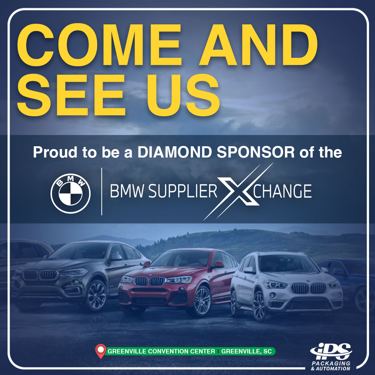 IPSpackaging's tweet photo. We’re headed to the BMW Supplier Diversity XChange on May 13th! https://t.co/rRtm6HJM3d