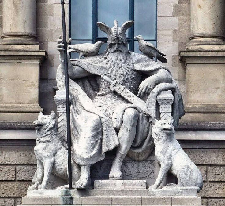 OnurbRag's tweet photo. Odin Enthroned.
#Wotan #Hugin #Munin #Gungnir #Geri #Freki #HailTheOldGods #Heathens #TheOldGodsAreWatching https://t.co/oekfthvMCy