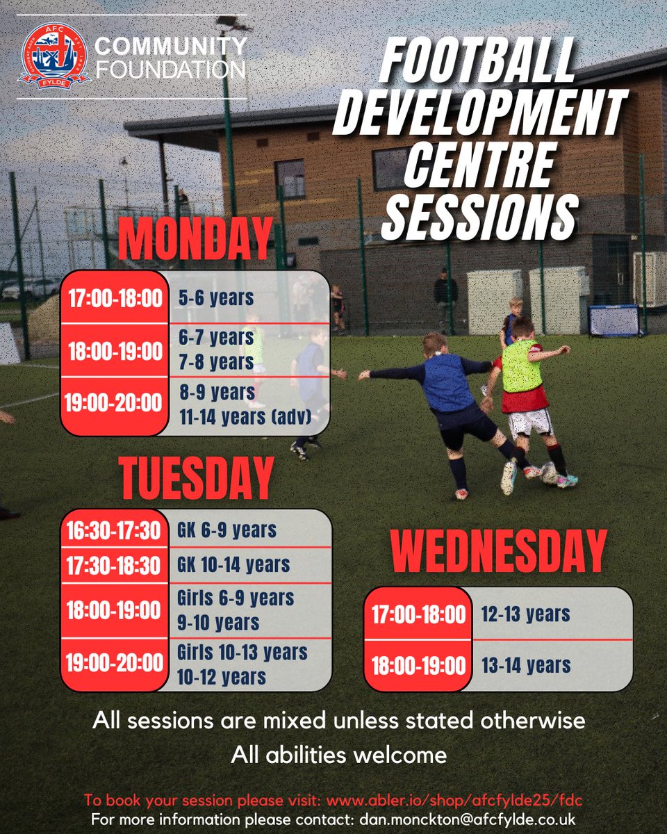 AFC Fylde Community Foundation tweet media