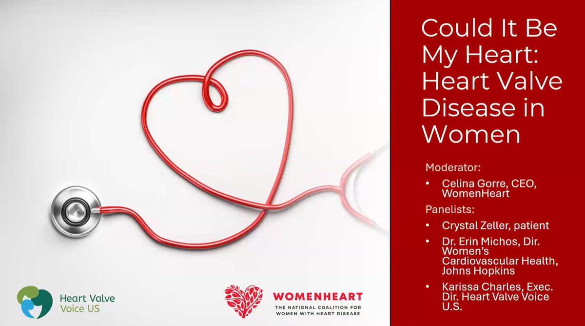 HeartValveUS's tweet photo. May is #NationalWomensHealthMonth! 

#DYK? Women are more likely to be underdiagnosed and undertreated for valve disease. 

Watch HVV-US' discussion with @WomenHeartOrg to learn more about risk factors and how we can improve treatment and care: https://t.co/2wI7npJA7j https://t.co/IqbTDWv9oC