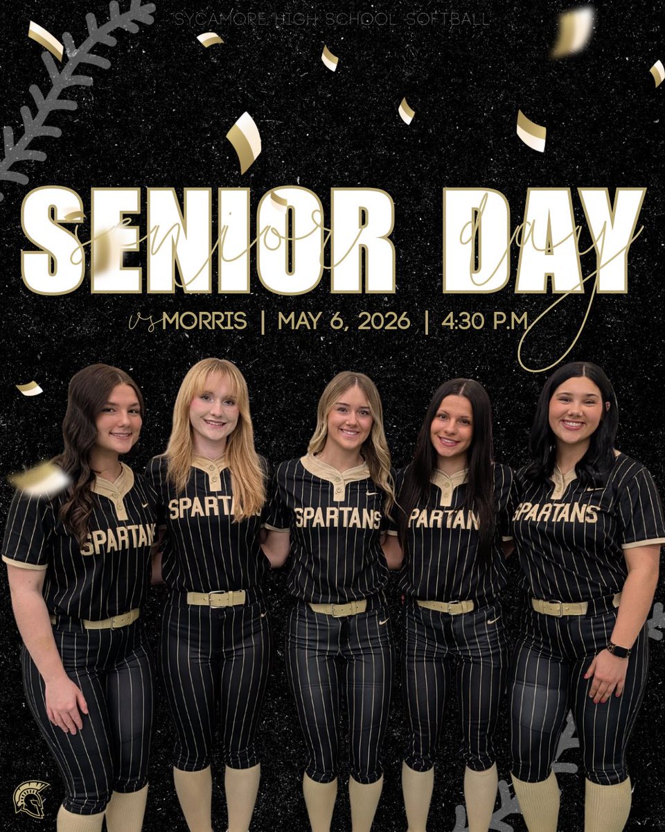 Syco_Softball's tweet photo. Today's the day! 🥹 

We hope to see you at The Swamp this afternoon to celebrate our five seniors 💛🖤 #oasaas https://t.co/7yJOMScxaJ