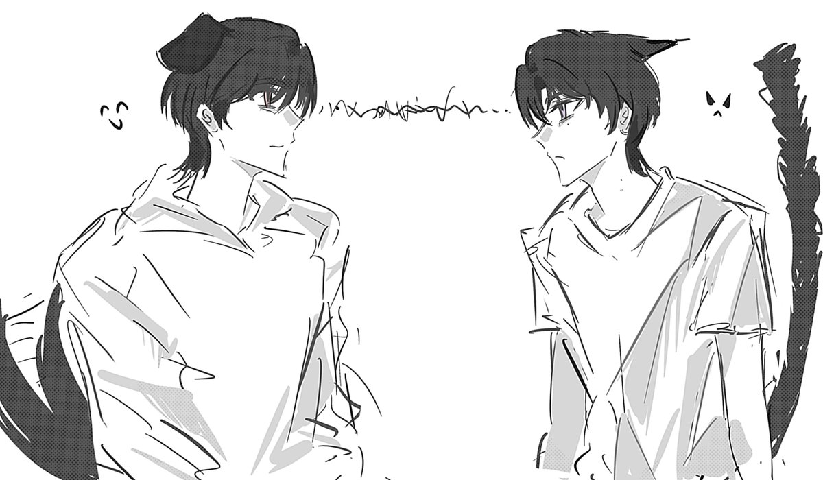 #Tendery 
猫猫狗狗性格差异走起