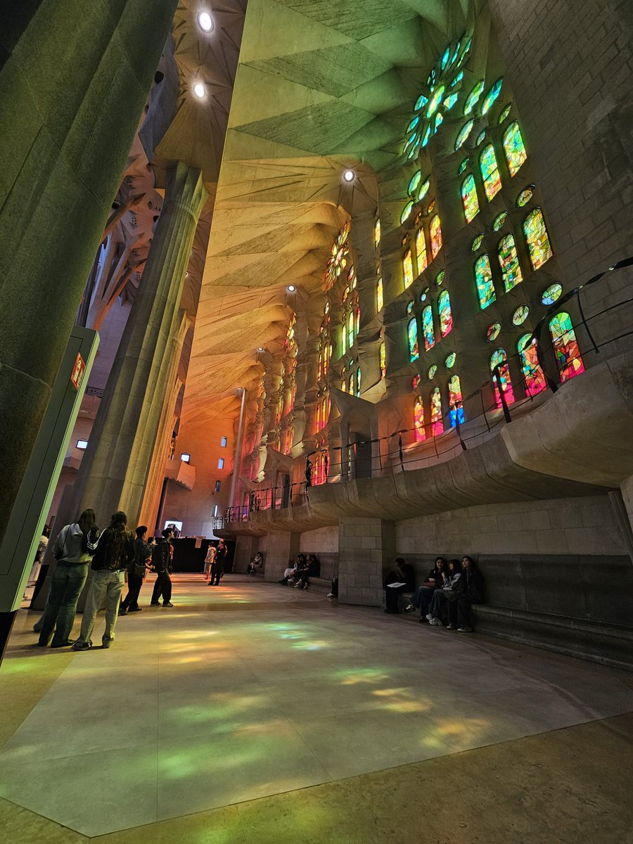 StephenAHenry's tweet photo. Inside Sagrada Familia 

Honestly - there are no words.

#Gaudi #SagradaFamilia #Barcalona #Spain https://t.co/uVYKkjqIfh