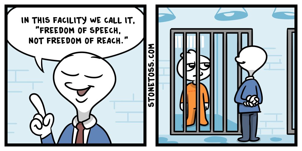 Stone tossers tweet media