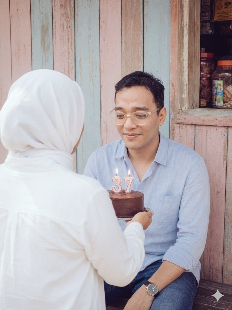 ai_erffandy's tweet photo. Dulu Mama yang meniupkan doa di lilin. 
Sekarang aku yang menyimpannya sendiri. 

Al-fatihah Ma..

Love you, always and forever!
🤍 https://t.co/yVQdVhitN4