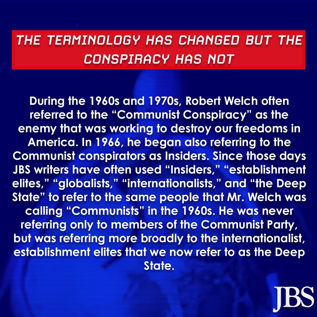 John Birch Society tweet media