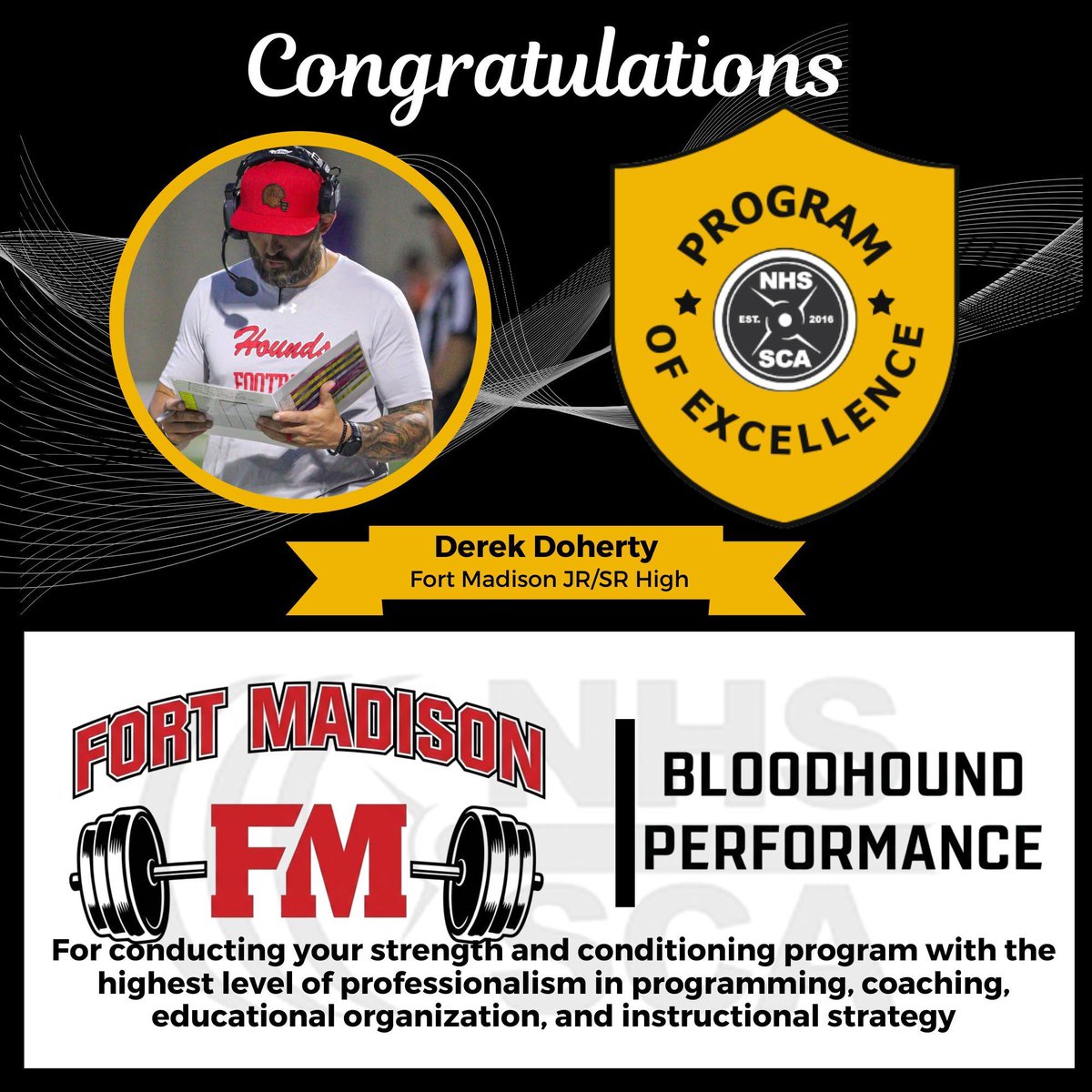 Official NHSSCA tweet media