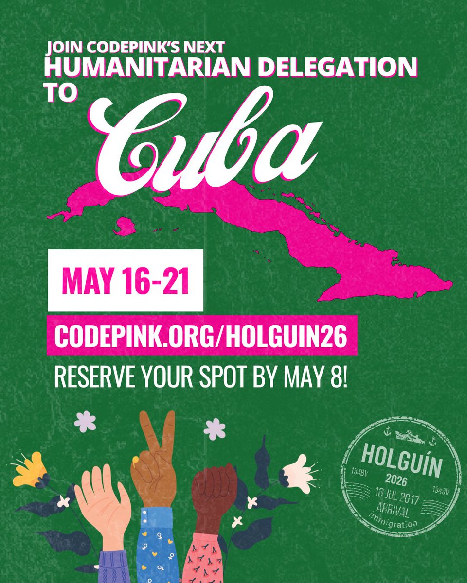CODEPINK tweet media