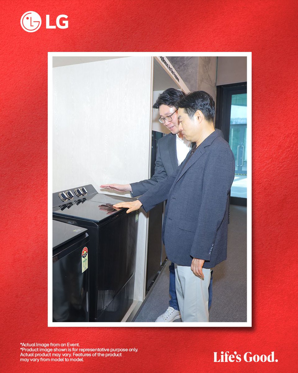 LGIndia's tweet photo. Inside LG Electronics’s 2026 showcase—built for every Indian home.

Smarter appliances that make everyday living simpler and more efficient.

#LG #LifesGood #LGHomeAppliances2026
#HarGharAppliancesHarGharHappiness https://t.co/rM4nwiolwf