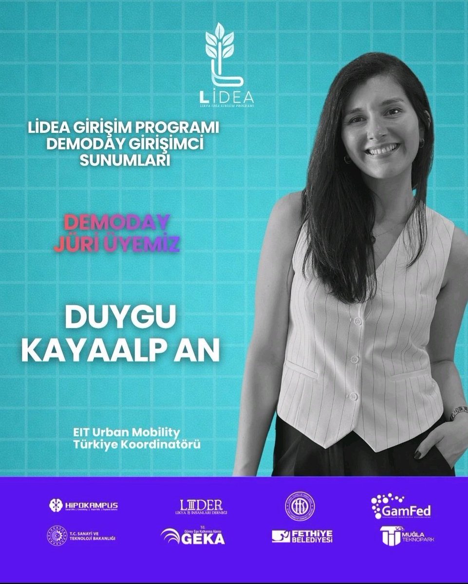 LideaGirisim's tweet photo. LIDEA Girişim Programı DemoDay sürecinde değerli katkılarıyla aramızda yer alacak jüri üyemiz Duygu Kayaalp An'ı tanıtmaktan memnuniyet duyuyoruz.

🔗https://t.co/oIF0RUwep4 https://t.co/RG2FZD3TNI