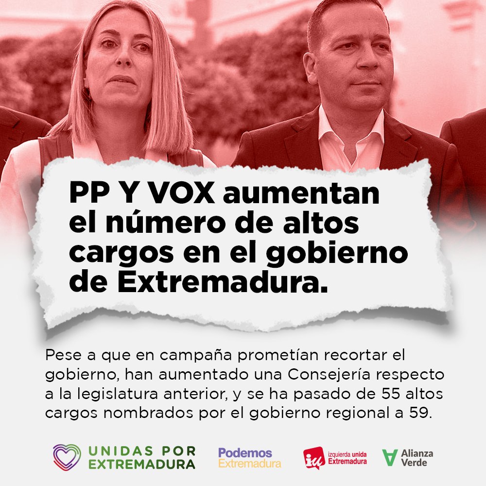 Unidas por Extremadura tweet media