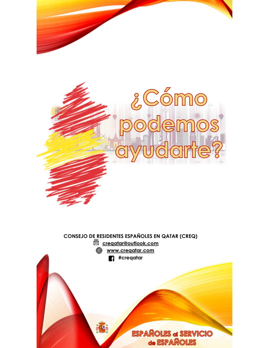 EmbEspCatar's tweet photo. ℹ️🇪🇸 Información sobre las Elecciones para la renovación del Consejo de Residentes Españoles en Qatar.

🗳️ Voto en urna: el viernes 8 de mayo de 9:00 a 18:00 horas, en la Embajada de España en Doha. https://t.co/PCdj4JCFUW