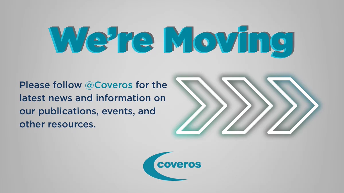TechWell + Coveros = One Team.
We’re officially moving!
Join the conversation at @Coveros.