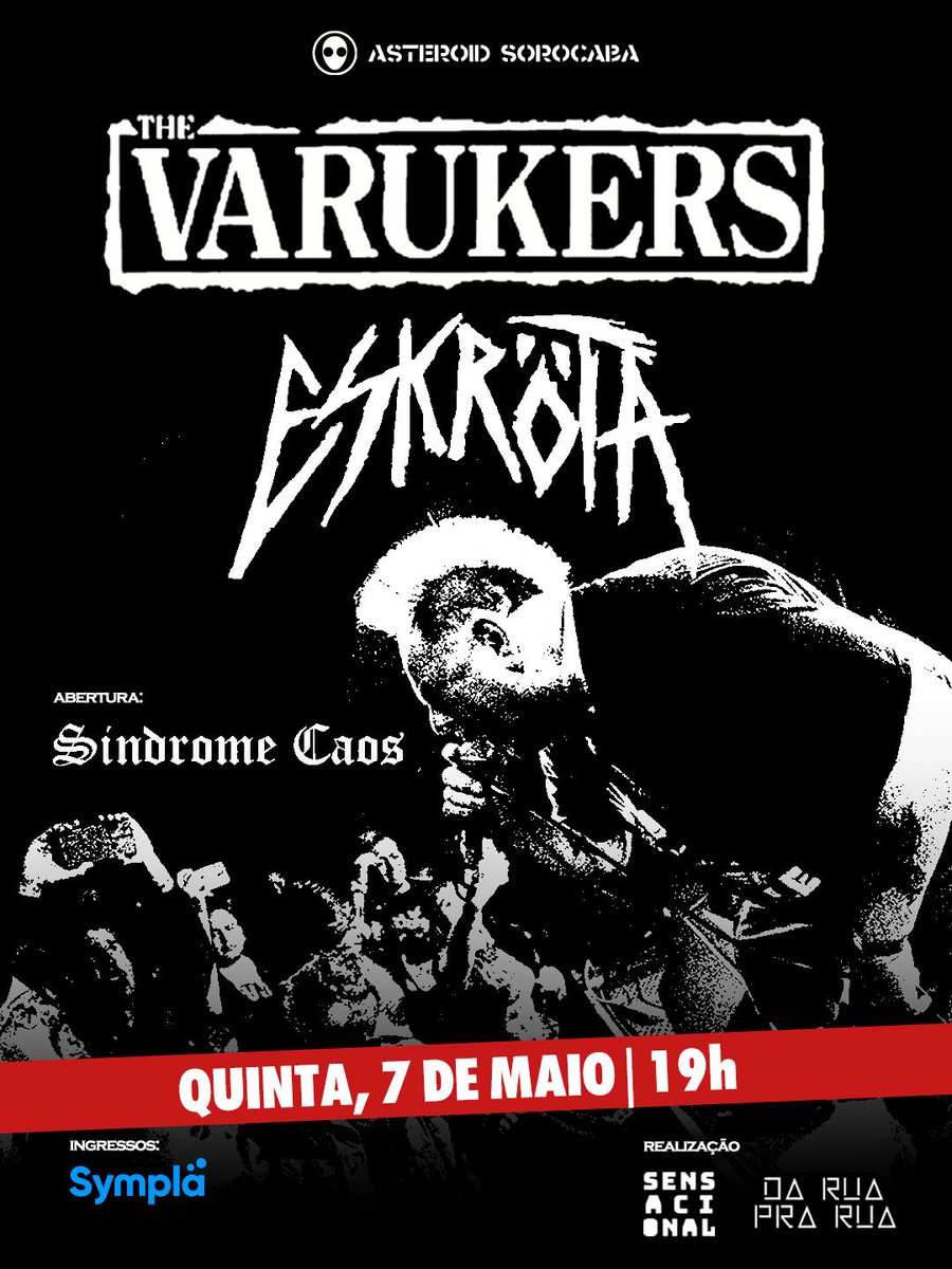 asteroidbar's tweet photo. Nesta quinta 7/5/26 https://t.co/miSe9mVH9N