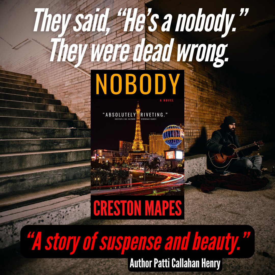 CrestonMapes's tweet photo. FREE BOOK ALEART: Grab my full-length mystery thriller NOBODY free when you sign up to receive my newsletter! Optioned to become a motion picture: https://t.co/FGIukEHyv1

#kindleunlimited #pageturner #suspense #religiousmysteries #amazonkindle #readingcommunity #christianfiction https://t.co/3NWxG8ixwj