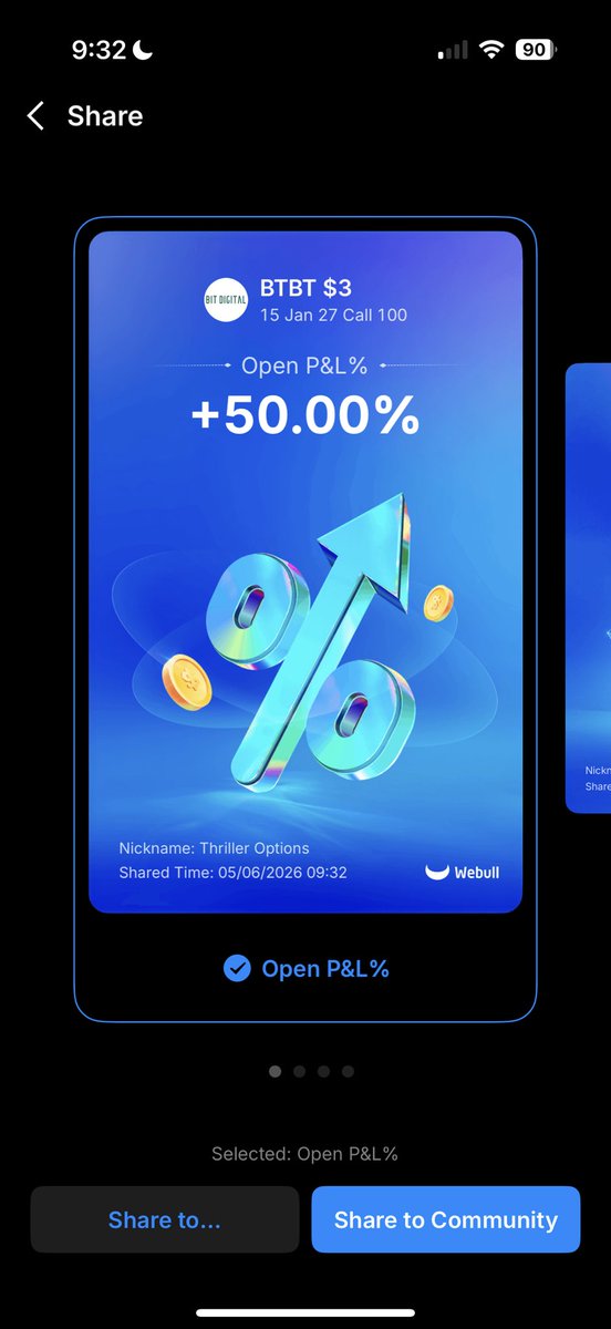 Thriller Options tweet media