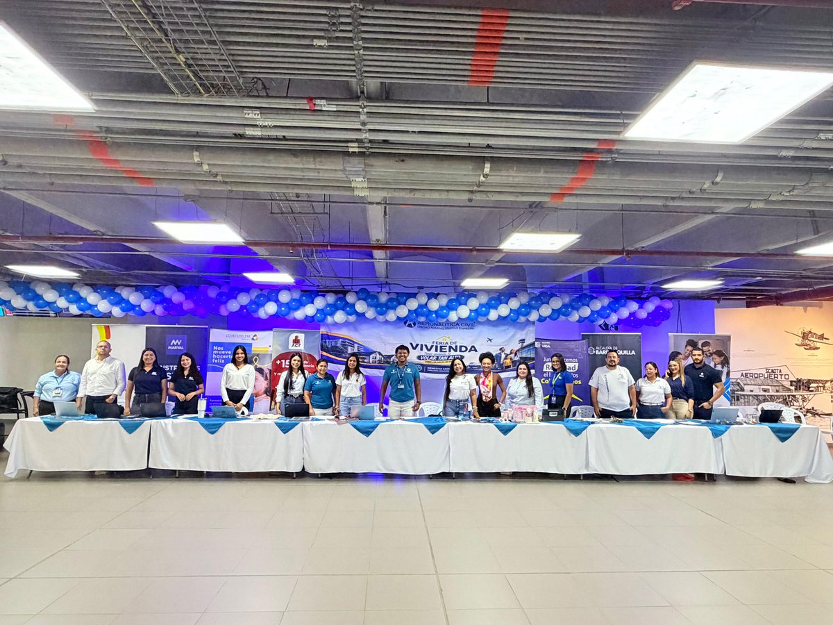 AerocivilCol's tweet photo. ¡Última llamada para los futuros propietarios! 📢✈️
El check-in para tu casa propia sigue abierto en el Aeropuerto Ernesto Cortissoz.
🗓️ Hoy hasta las 4:00 p.m.
📍 Feria de Vivienda Regional Norte. https://t.co/OCI968Xcoj