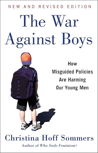 Thank you Brooke.
There has been a war against boys for some time.