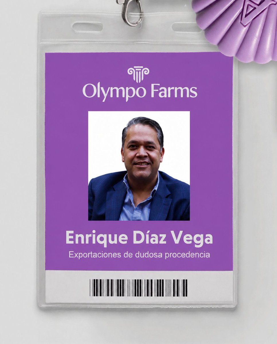 🚨 SALIÓ PEOR QUE JERO EN JABONES OLIMPO

Mientras firmaba como secretario de Finanzas…
también firmaba como empresario.

Una investigación de <a href="/emeequis/">Emeequis</a>,
revela que Enrique Díaz Vega -pieza clave del equipo de Rocha Moya- montó Olympo Farms y exportó más de 100 millones de pesos