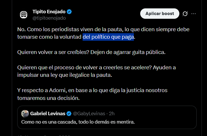 Tipito Enojado tweet media