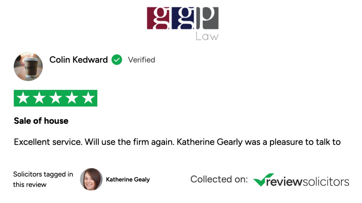 GGPLaw's tweet photo. 5-star feedback for Katherine! ⭐⭐⭐⭐⭐

Are you planning a move? 🏠 Please get in touch...

👉 https://t.co/pEcSLD0ouo https://t.co/KVZOOuqadr