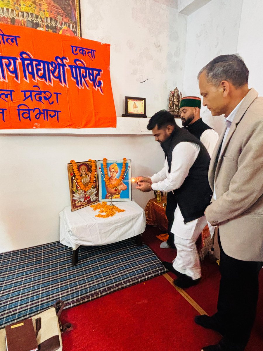 ABVP Himachal Pradesh tweet media