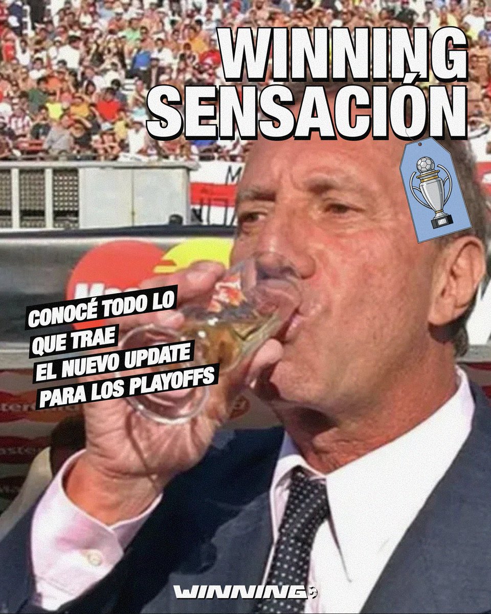 winning_arg's tweet photo. por si hubo algun despistado...
WINNING SIGUE hasta la FINAL de los PLAYOFFS🚨

Nos los pidieron y nos pusimos a laburar para que puedan seguir divirtiendose TODO el campeonato. 
Obviamente eso implica NUEVAS REGLAS. Se las dejamos en este hilo amigos👇 https://t.co/DH5EbbBQNx