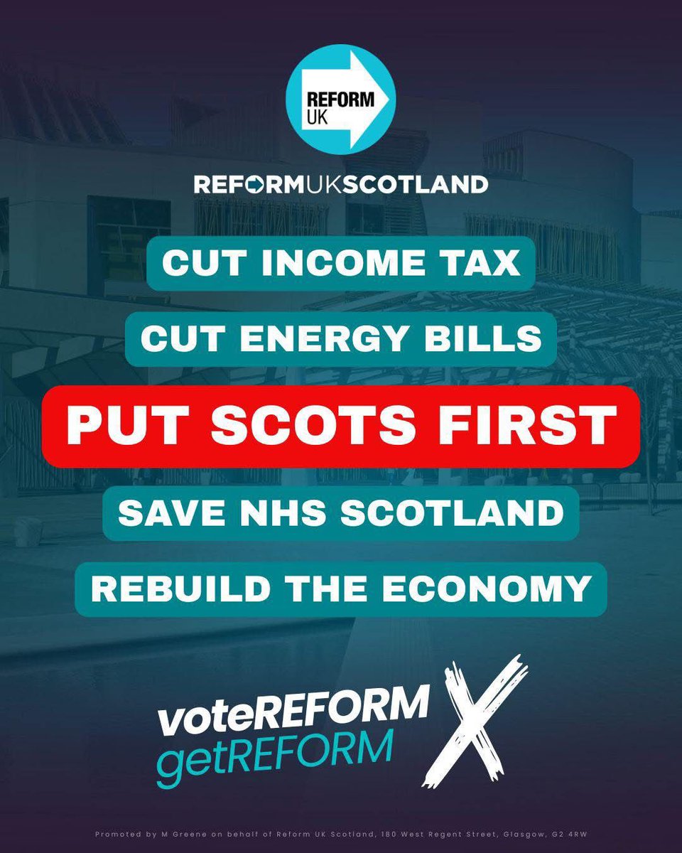 Reform UK Scotland tweet media