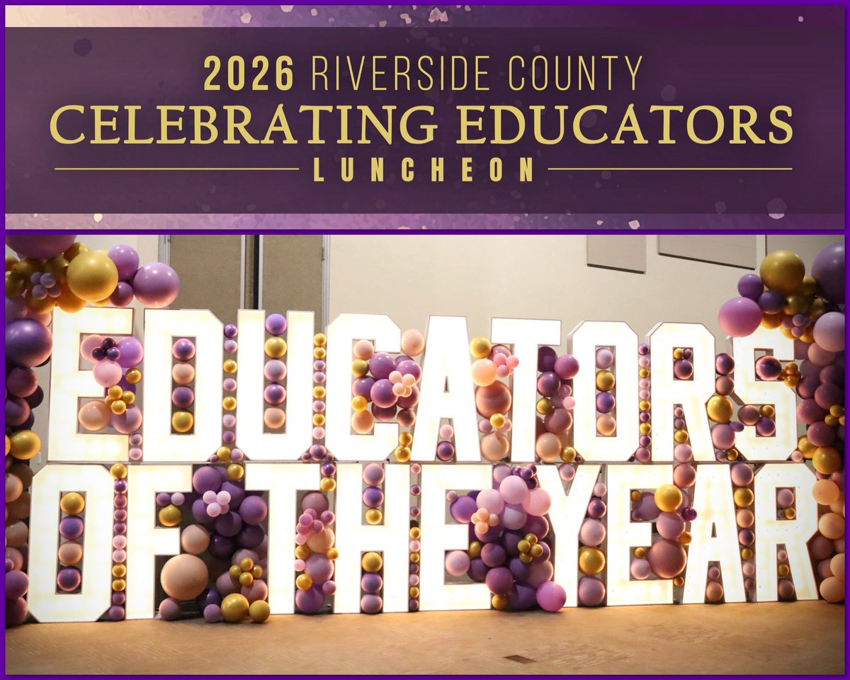 RivCo Office of Education tweet media