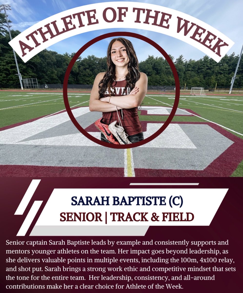 CarverCrusaders's tweet photo. Congratulations to Sarah and Quinn for earning Athlete of the Week! https://t.co/e7JuHNoBSP
