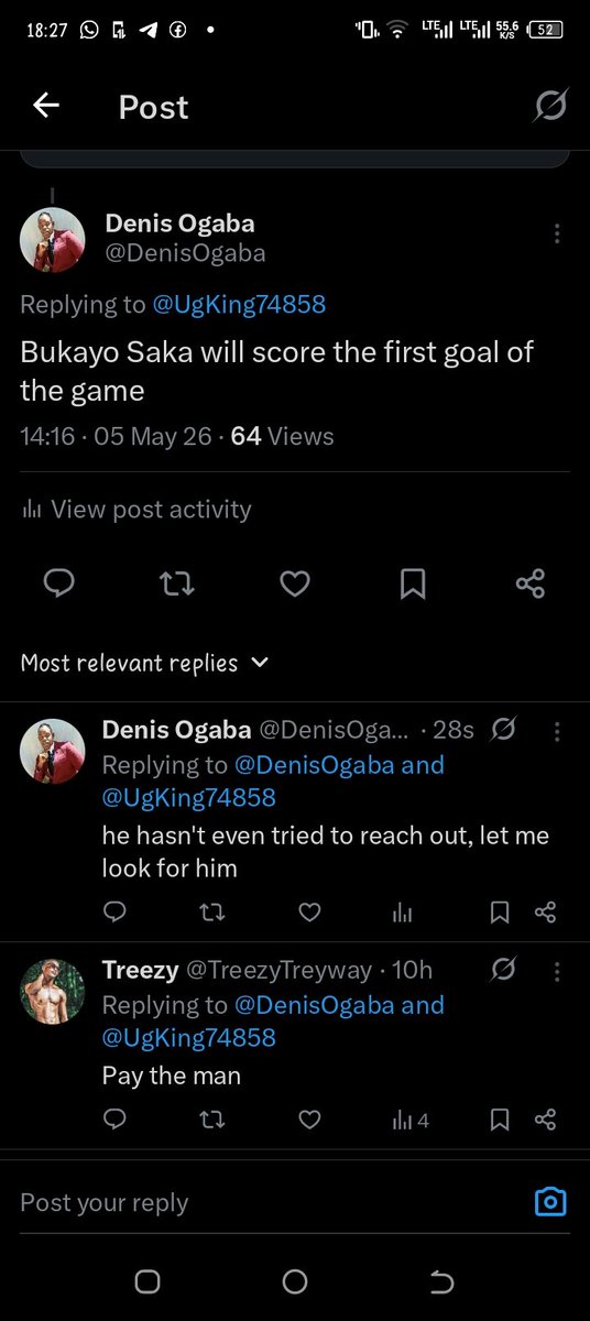 Denis Ogaba tweet media