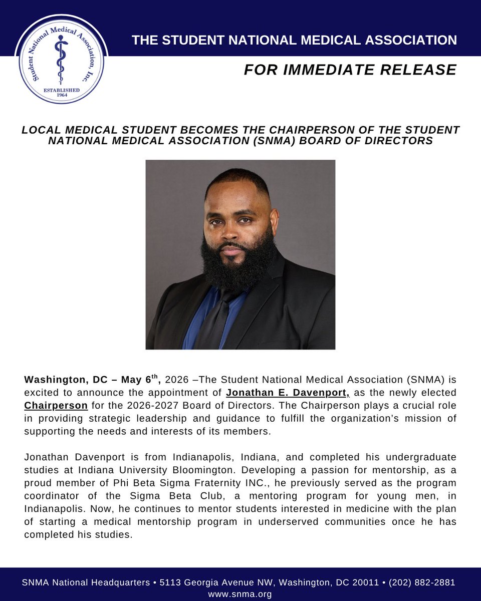 Student National Medical Association, Inc (SNMA) tweet media