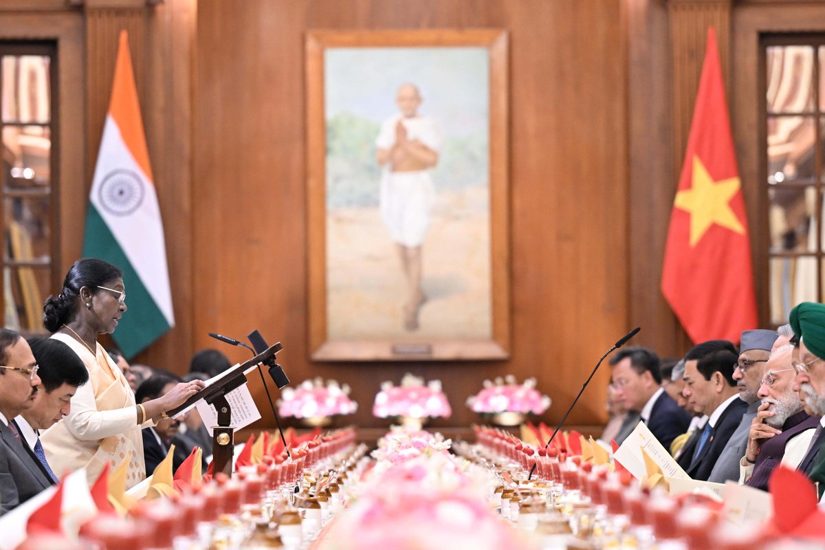 President of India tweet media