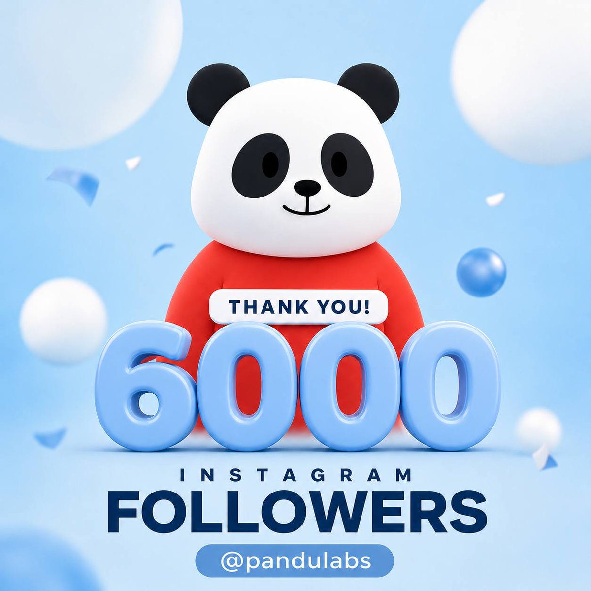 pandulabs's tweet photo. $Pandu is excited to share that we’ve officially crossed 6,000 followers on Instagram! 🎉

What started as a small journey is now growing into something massive, and it’s all thanks to your support, engagement, and belief in what we’re building. Every like, comment, and share has helped us reach this milestone.

https://t.co/AI7e4Qg3M4