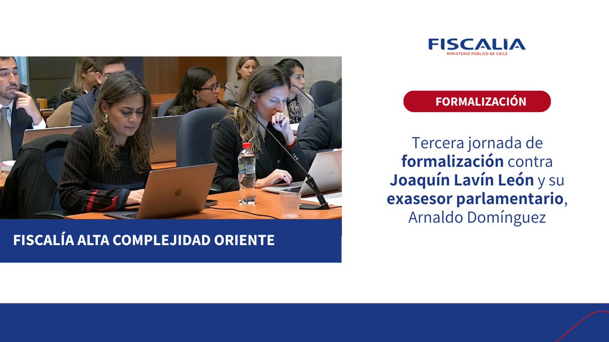 fiscaliaoriente's tweet photo. En esta jornada, fue el turno de los querellantes, entre ellos el Consejo de Defensa del Estado, la Municipalidad de Maipú y el Servicio de Impuestos Internos, quienes respaldaron la solicitud de prisión preventiva presentada por el Ministerio Público. https://t.co/bvkatbnhVX
