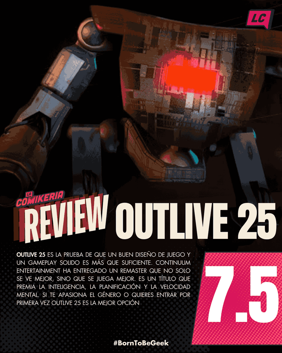 LaComikeria's tweet photo. #GAMING 🔥  #OUTLIVE25 – #Reseña

Estrategia pura con Outlive 25 que regresa para los fans del género y que debes de tener en la mira.

#BornToBeGeek

🎮 Aquí esta nuestra #review completa  https://t.co/xMTkqg6Hcc https://t.co/8ZdDVpUxzc