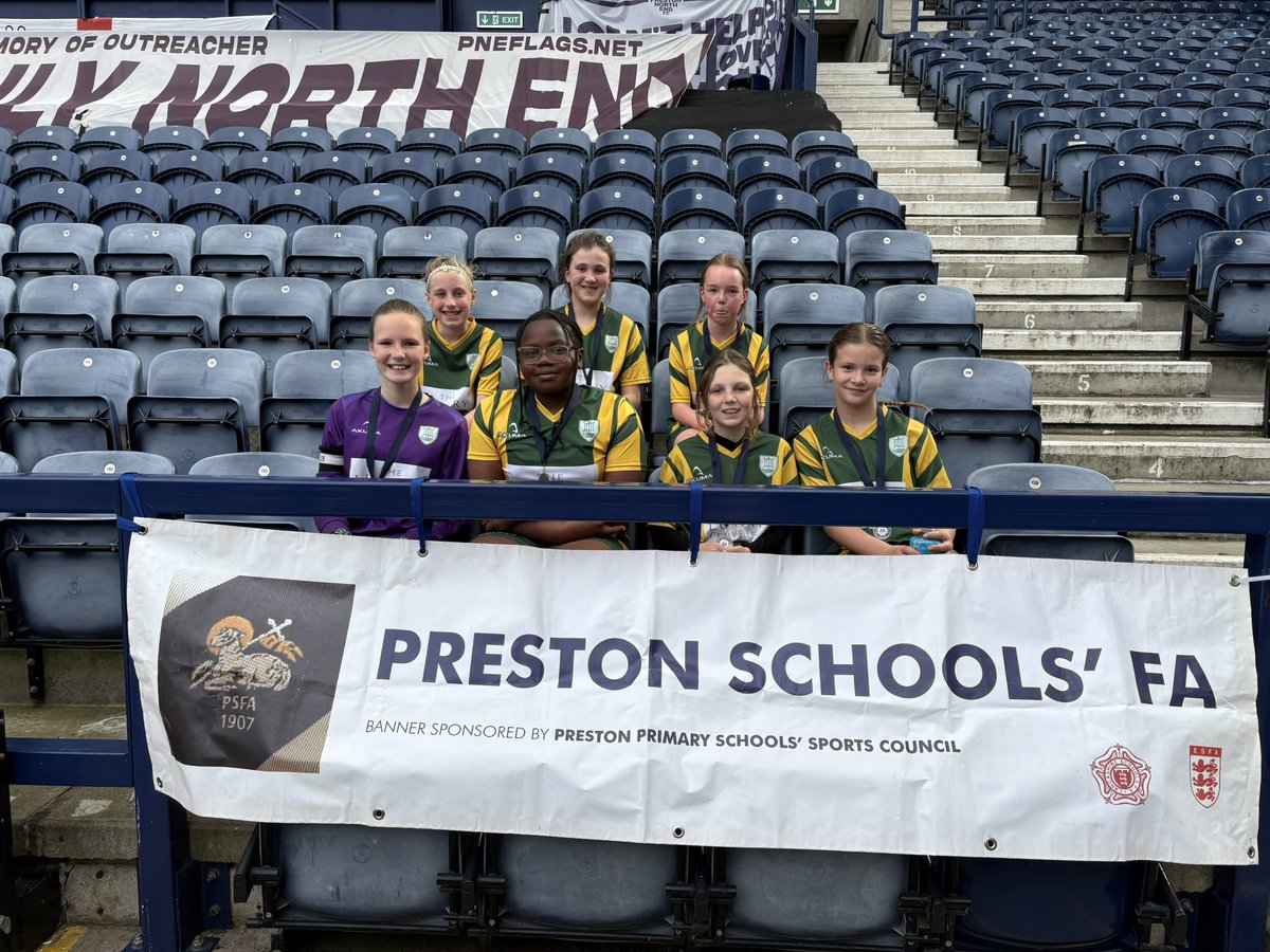 PrestonCityTeam's tweet photo. Dick Clegg Preston School Finals 2025/26

U11 Girls - The Dick
Kerr Shield - Sponsored by Funk off Pro

OLSE  2 vs 1 Barton

OLSE - A.Rose
Barton- S.Onowles

Player of the Match-G.Lonergan https://t.co/Ixl7A09egS
