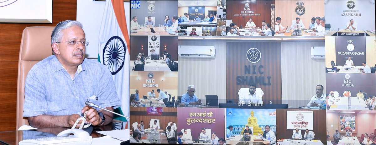 S.P. Goyal, Chief Secretary, GoUP tweet media