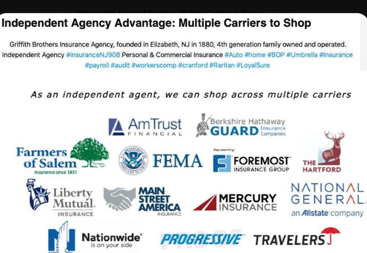 Griffith Brothers Agency tweet media