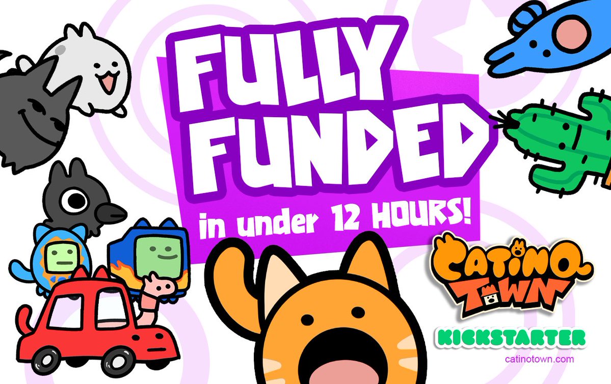 Catino Town was FULLY FUNDED in under 12 hours!!! Thank you SO MUCH to everyone for all your support!!!