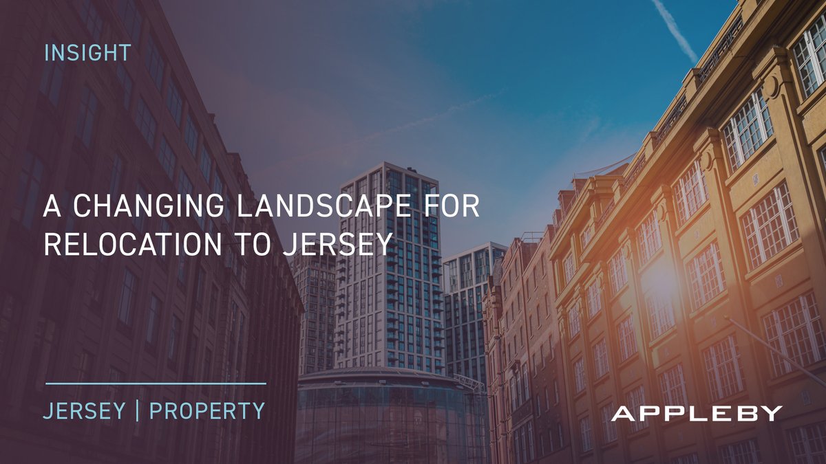 ApplebyGlobal's tweet photo. The practical considerations of relocating to Jersey vary depending on the nature of the business. Appleby Jersey’s Andrew Weaver, John Bisson, Jeff O'Boyle and Tim Morgan offer their insight into the changing landscape for business relocation: https://t.co/9XNPUiJBnq
#Appleby https://t.co/1Gd4uSu3u3