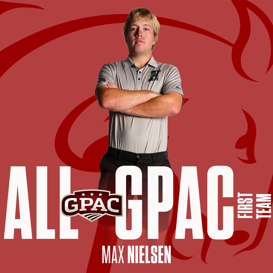 HCBroncosGolf's tweet photo. Congratulations to Ryker Dunkley, Max Nielsen, Henry Kosmicki, and Taiki Sugawara, who were named to the All-GPAC first team!
#GDTBAB https://t.co/hdtu7aS3aD