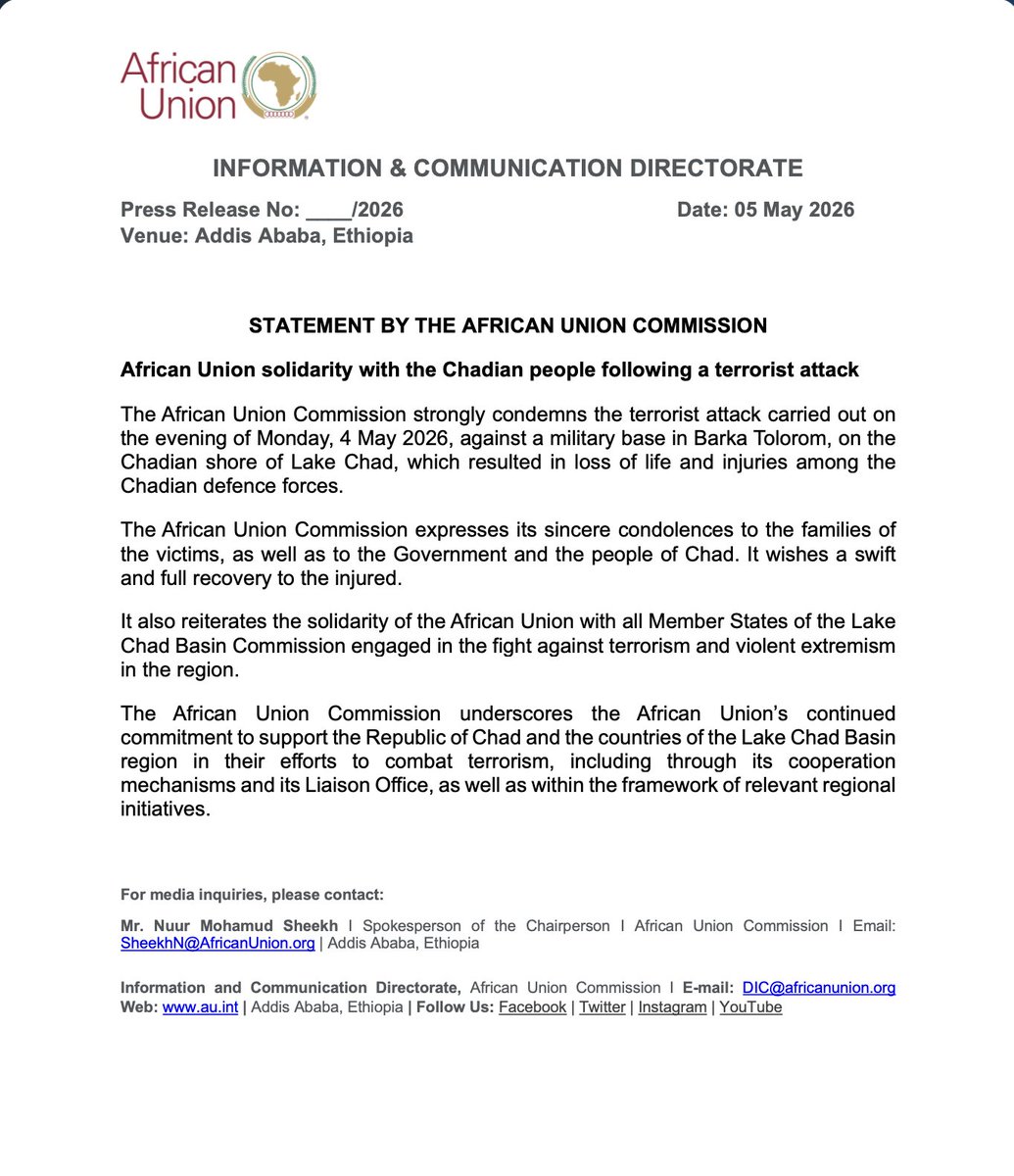 African Union tweet media