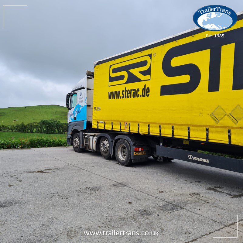 TrailerTrans's tweet photo. 41 years of experience makes a difference in cross‑border transport. 
Since 1985, we’ve supported UK ↔ Northern Germany movements with full loads, part loads and ADR — built on reliability and know‑how. 
#Logistics #Transport #Germany https://t.co/qeVzIQQtkS