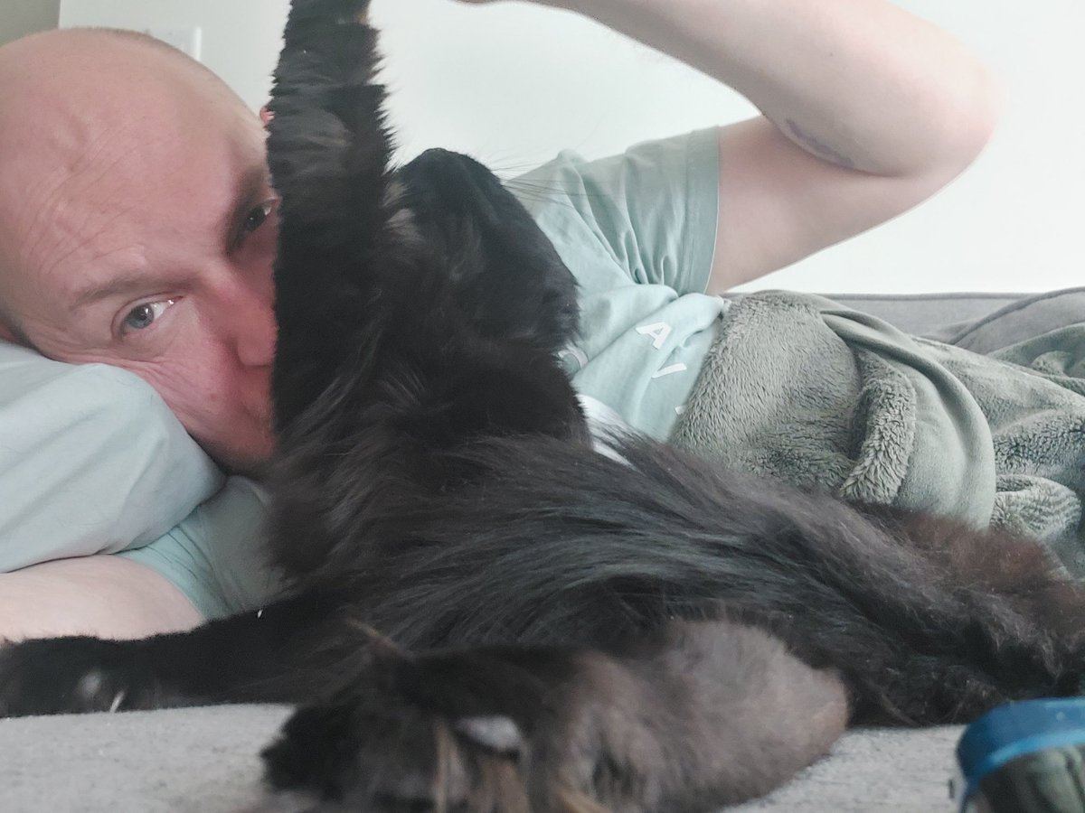 BreakyTVRocks's tweet photo. @tru_fru My partner in crime, Binx! https://t.co/lVcRORwsLJ